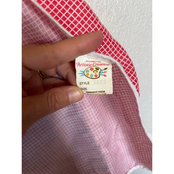 Vintage half apron with pockets - Picture 4 of 8